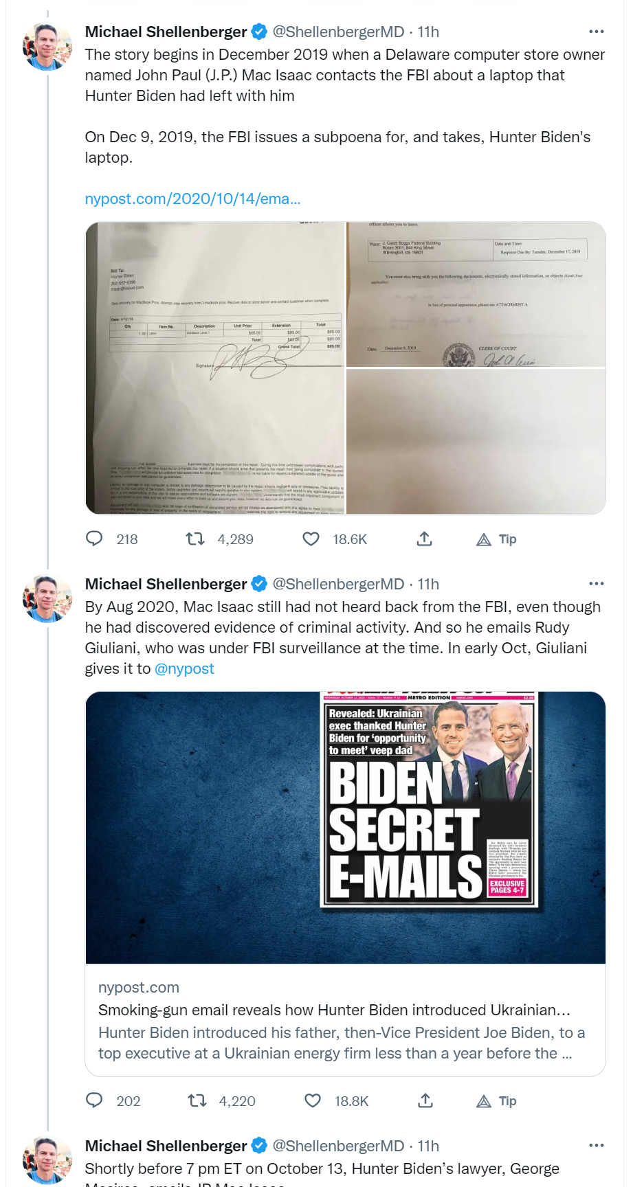Twitter Files Part 7 - The FBI and Hunter Biden Laptop