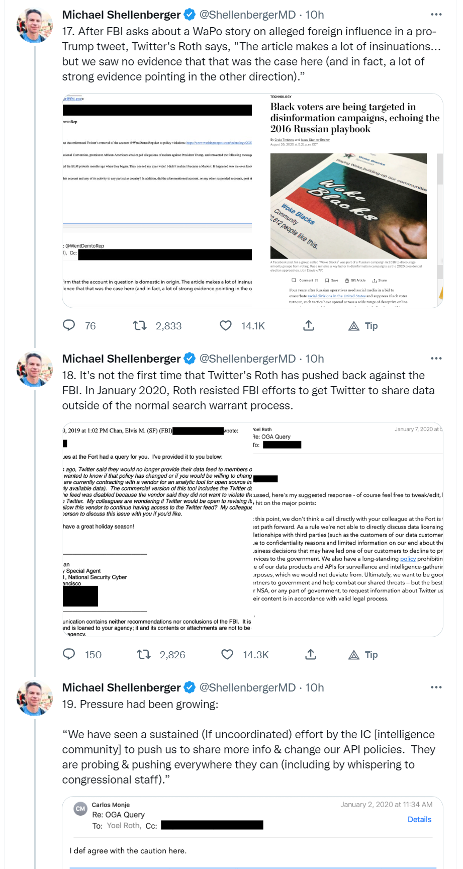 Twitter Files Part 7 - The FBI and Hunter Biden Laptop