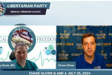 Pres. Cand. Chase Oliver w/ the Medical Caucus – 07-25-2024